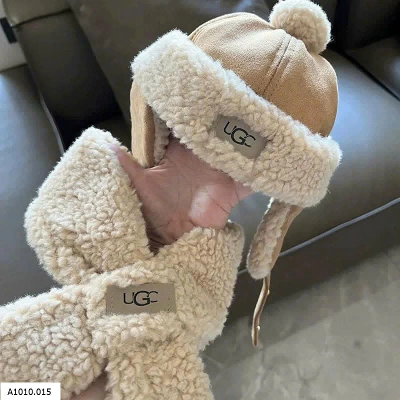 SET MŨ UGG KÈM KHĂN c  Giá sỉ 89k/set