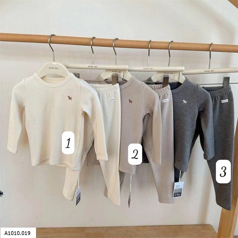 Set nỉ bông Bluedog   Giá sỉ 103k