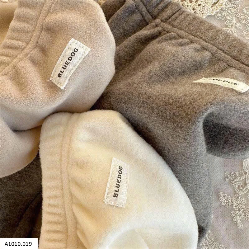 Set nỉ bông Bluedog   Giá sỉ 103k