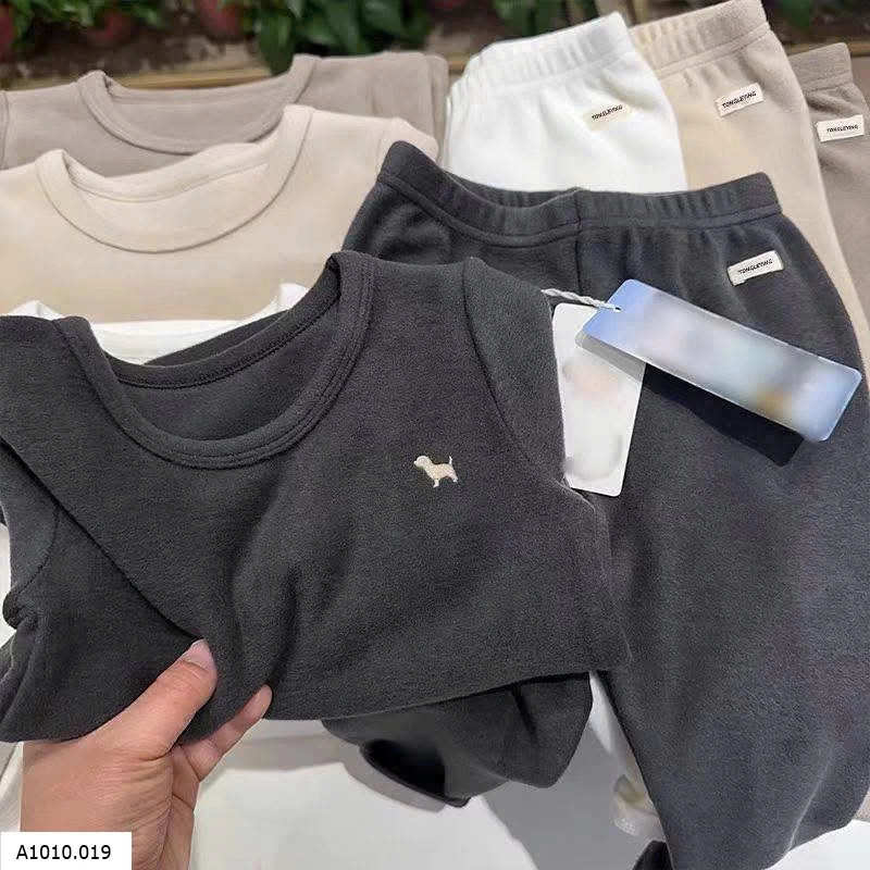 Set nỉ bông Bluedog   Giá sỉ 103k