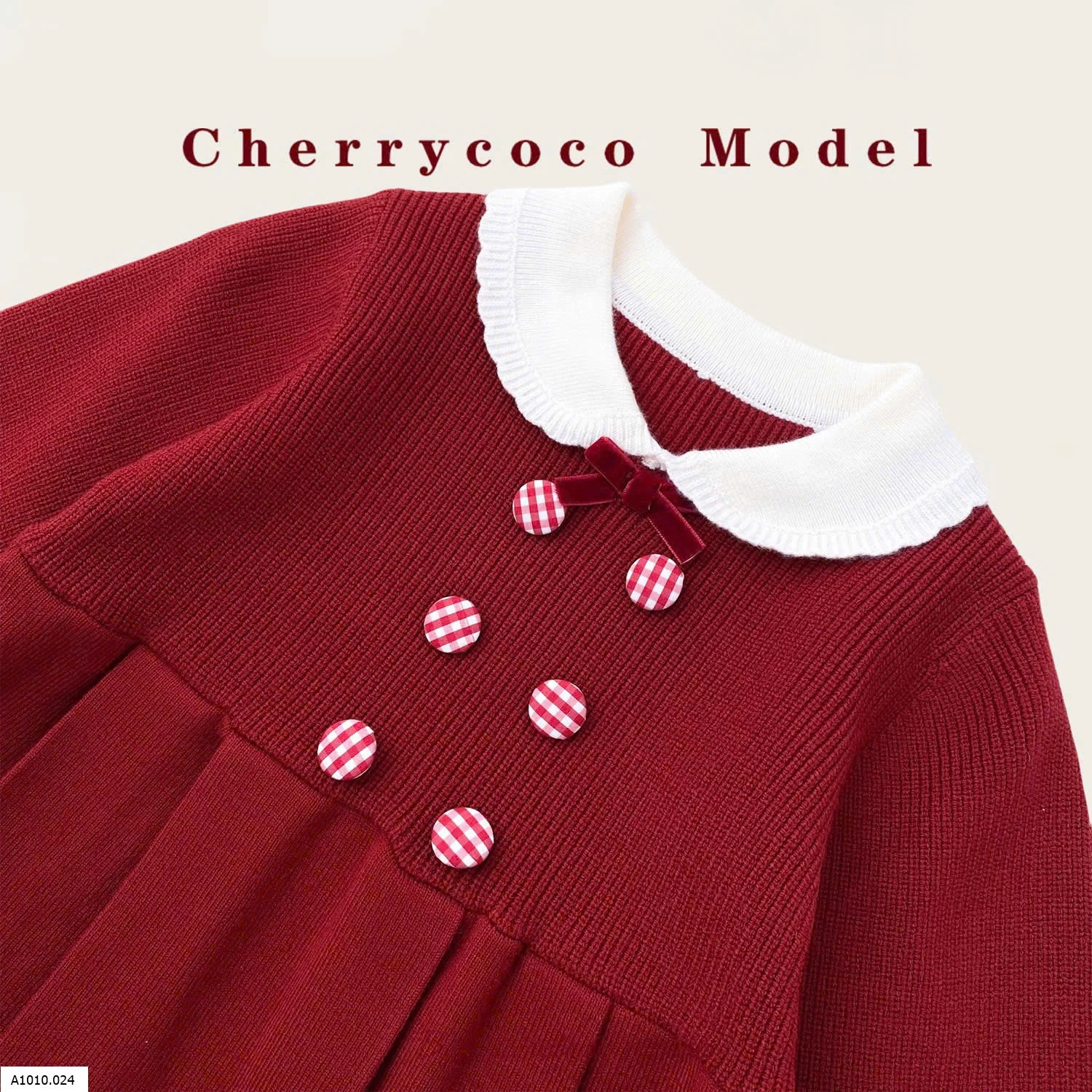 VÁY LEN CÔNG CHÚA CHERRYCOCO  Giá sỉ 240k