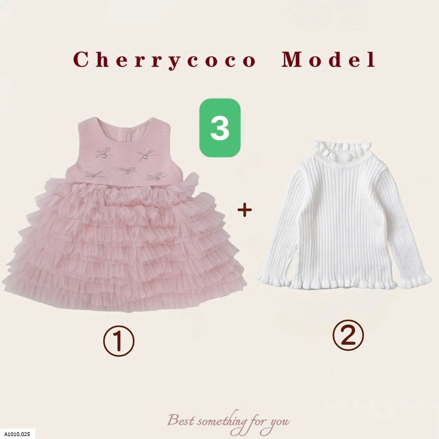 SET VÁY CÔNG CHÚA CHERRYCOCO  Giá sỉ 310k