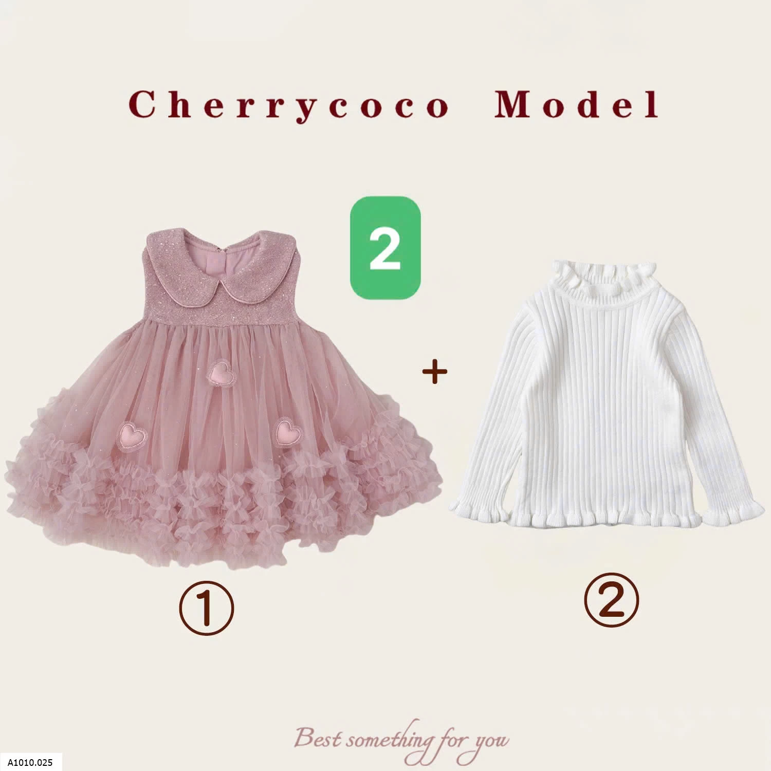 SET VÁY CÔNG CHÚA CHERRYCOCO  Giá sỉ 310k