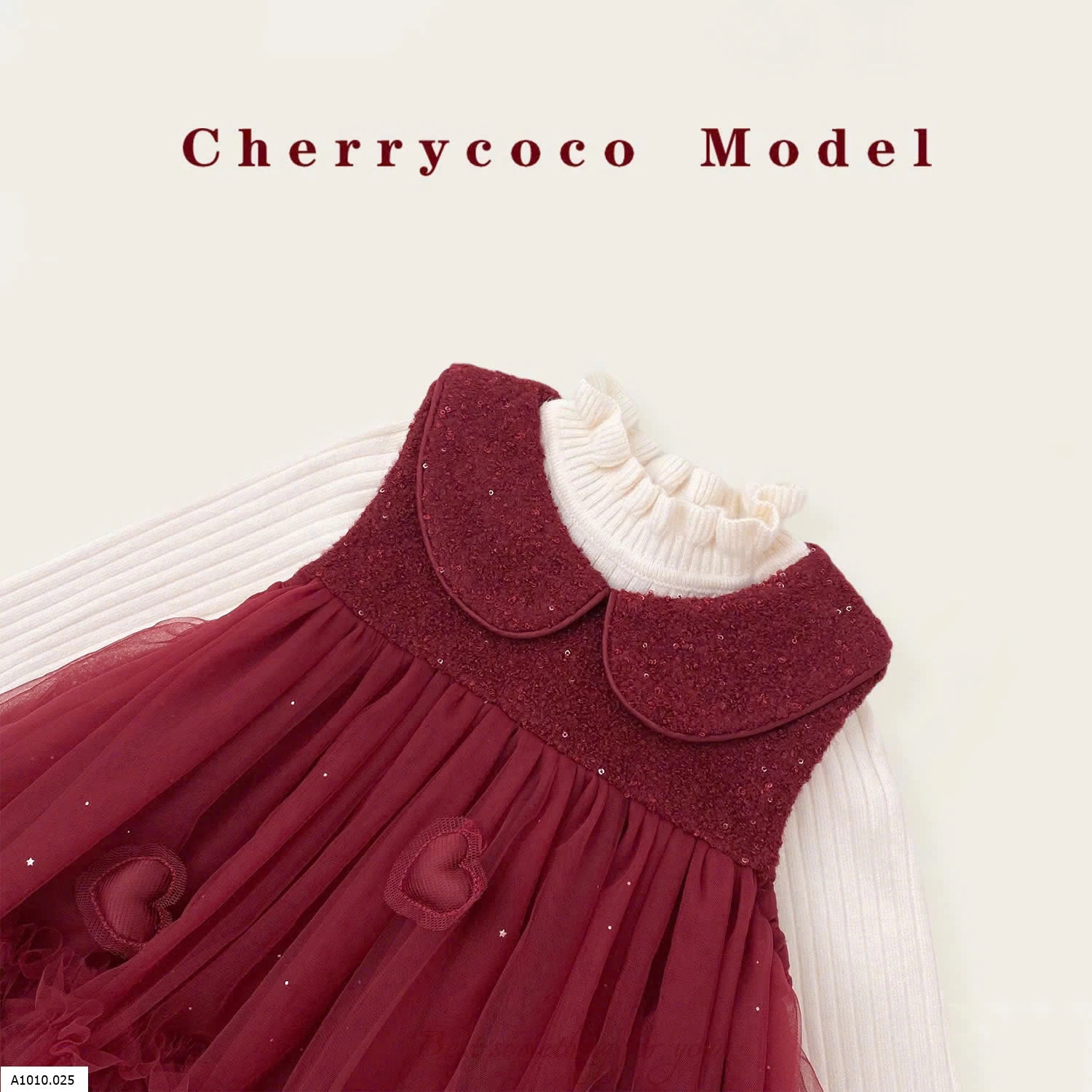 SET VÁY CÔNG CHÚA CHERRYCOCO  Giá sỉ 310k