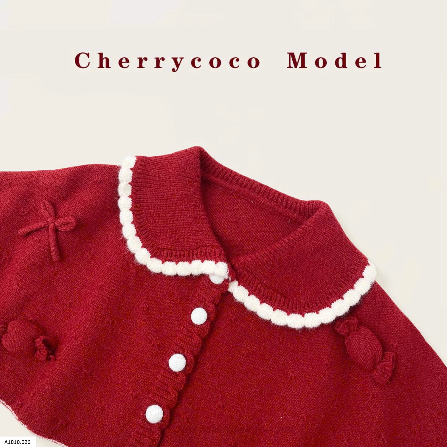 ÁO CHOÀNG LEN CHERRYCOCO   Giá sỉ 190k