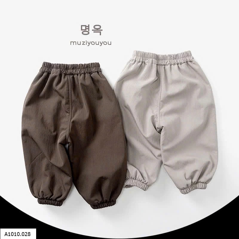 SET ÁO MIX QUẦN NỈ MUZIYOUYOU BT   Giá sỉ áo: 174k  quần: 169k