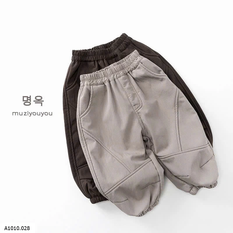 SET ÁO MIX QUẦN NỈ MUZIYOUYOU BT   Giá sỉ áo: 174k  quần: 169k