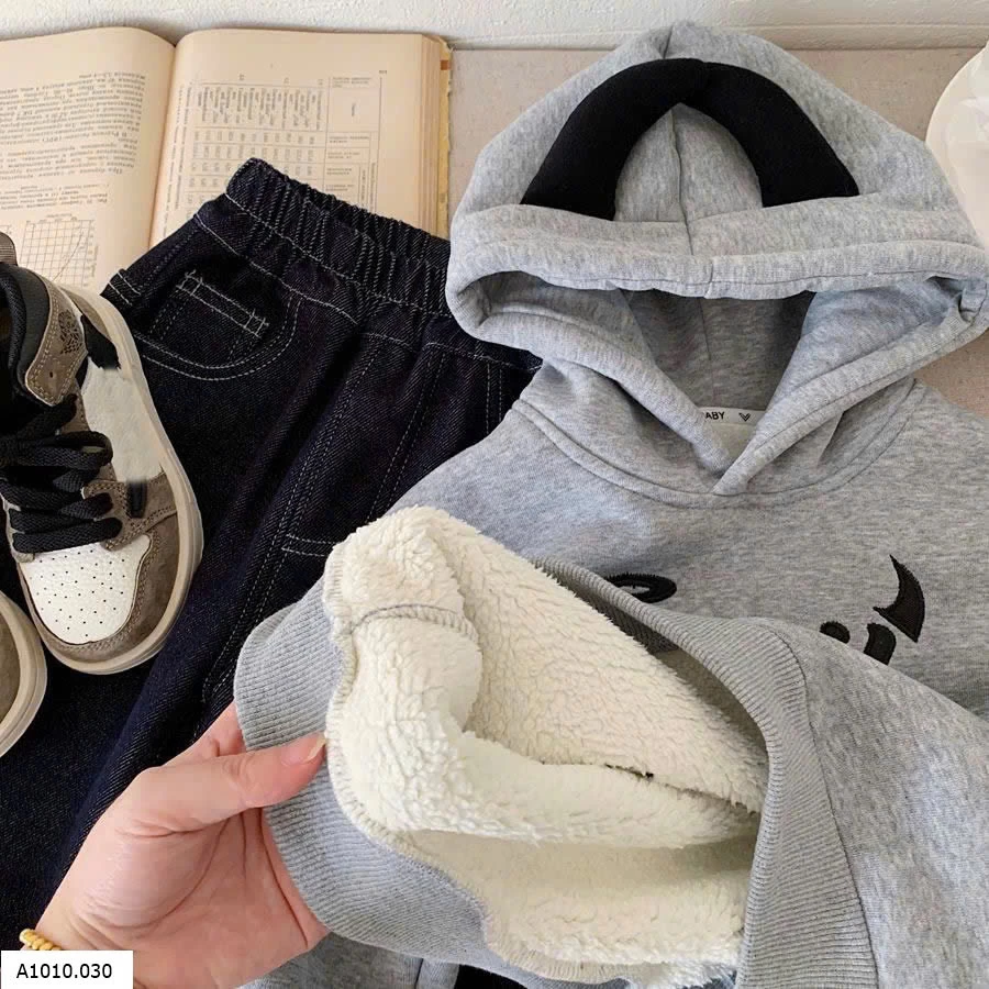 ÁO HOODIE CHỮ CHO BÉ   Giá sỉ 180k