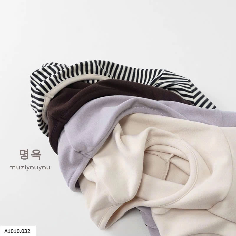 ÁO GIỮ NHIỆT CÓ MŨ BT   Giá sỉ 121k