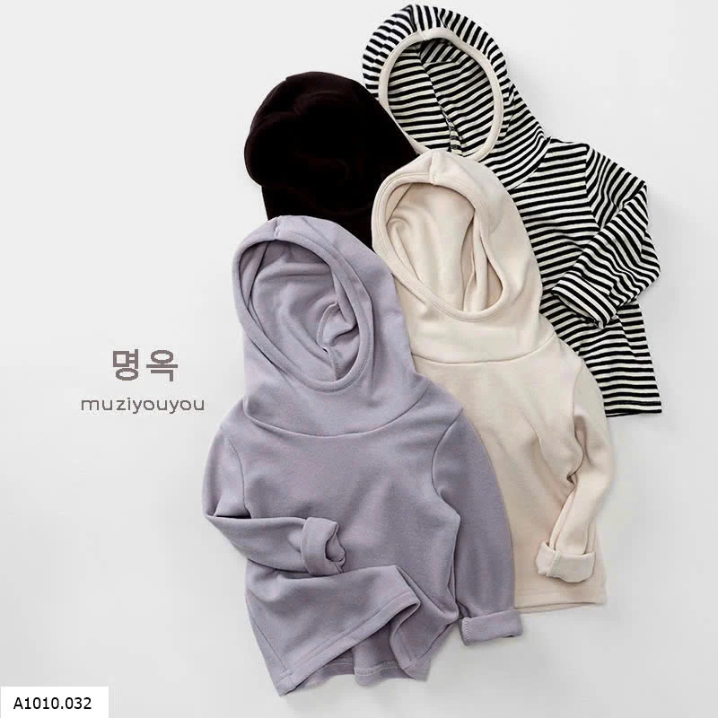 ÁO GIỮ NHIỆT CÓ MŨ BT   Giá sỉ 121k