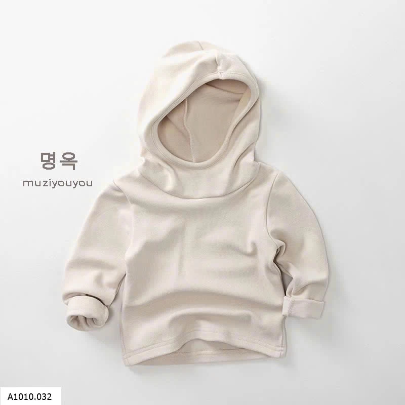 ÁO GIỮ NHIỆT CÓ MŨ BT   Giá sỉ 121k