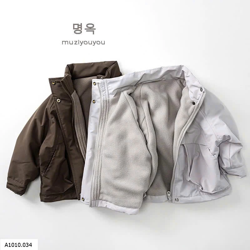 ÁO KHOÁC LÓT NỈ BT   Giá sỉ 275k