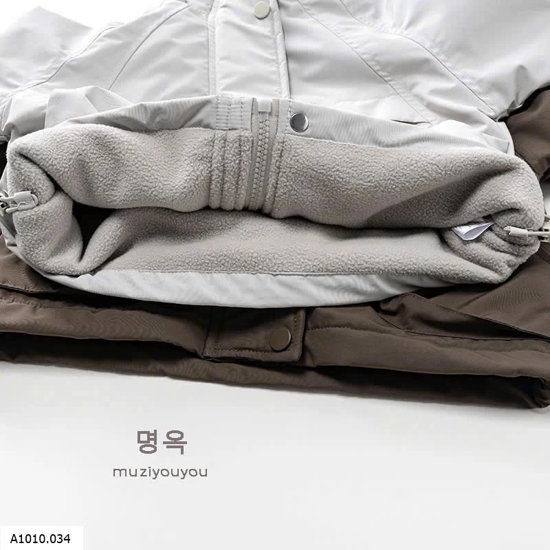 ÁO KHOÁC LÓT NỈ BT   Giá sỉ 275k