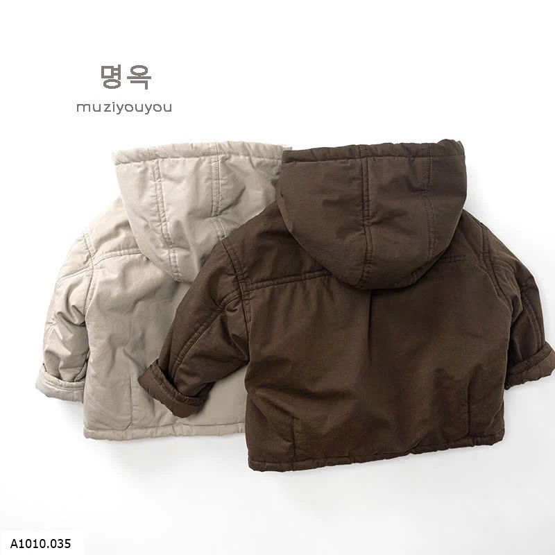 ÁO KHOÁC TRẦN BÔNG BT   Giá sỉ 268k