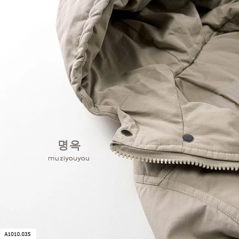 ÁO KHOÁC TRẦN BÔNG BT   Giá sỉ 268k