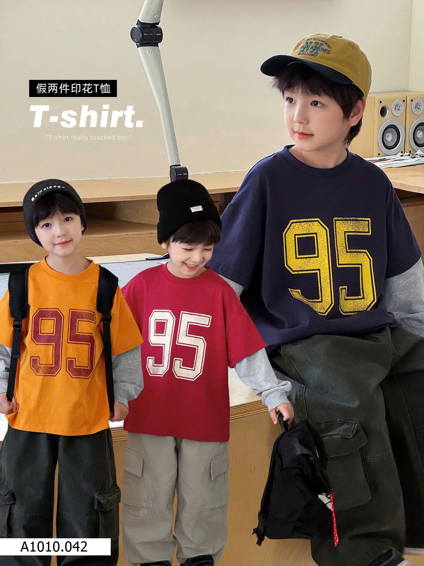 ÁO THUN DÀI TAY  AMBB  Giá sỉ 160K