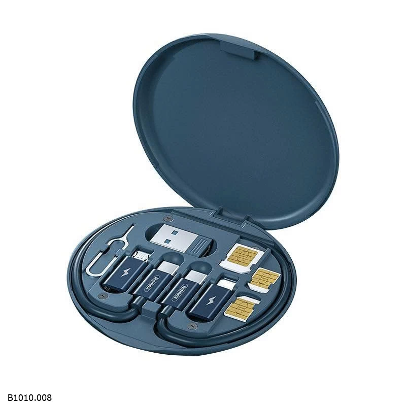 Bộ cáp sạc đa năng Remax RC 190   Giá sỉ 99k/b