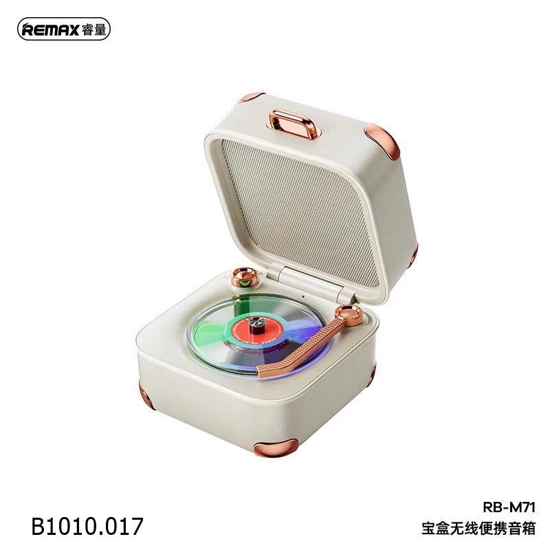 LOA HỘP ĐĨA RETRO REMAX RB-M71   Giá sỉ 310k