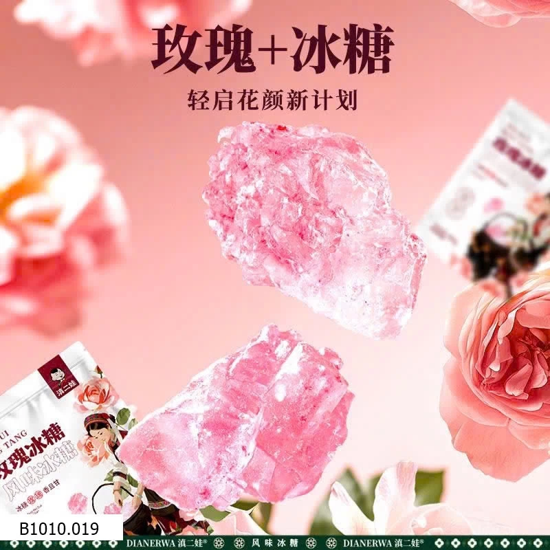 Đường phèn hoa hồng   Giá sỉ 100k