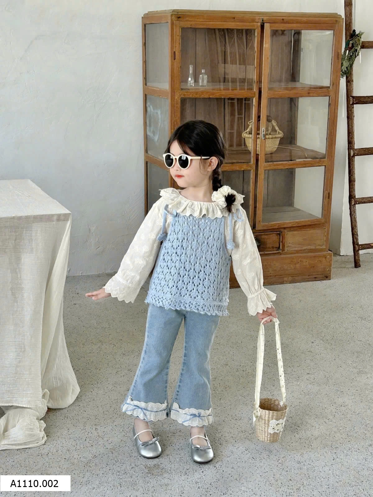 SET SƠ MI QUẦN JEANS LOE BÁNH BÈO   Giá sỉ GILE LEN: 136k  SƠ MI: 129k  QUẦN JEAN: 149k