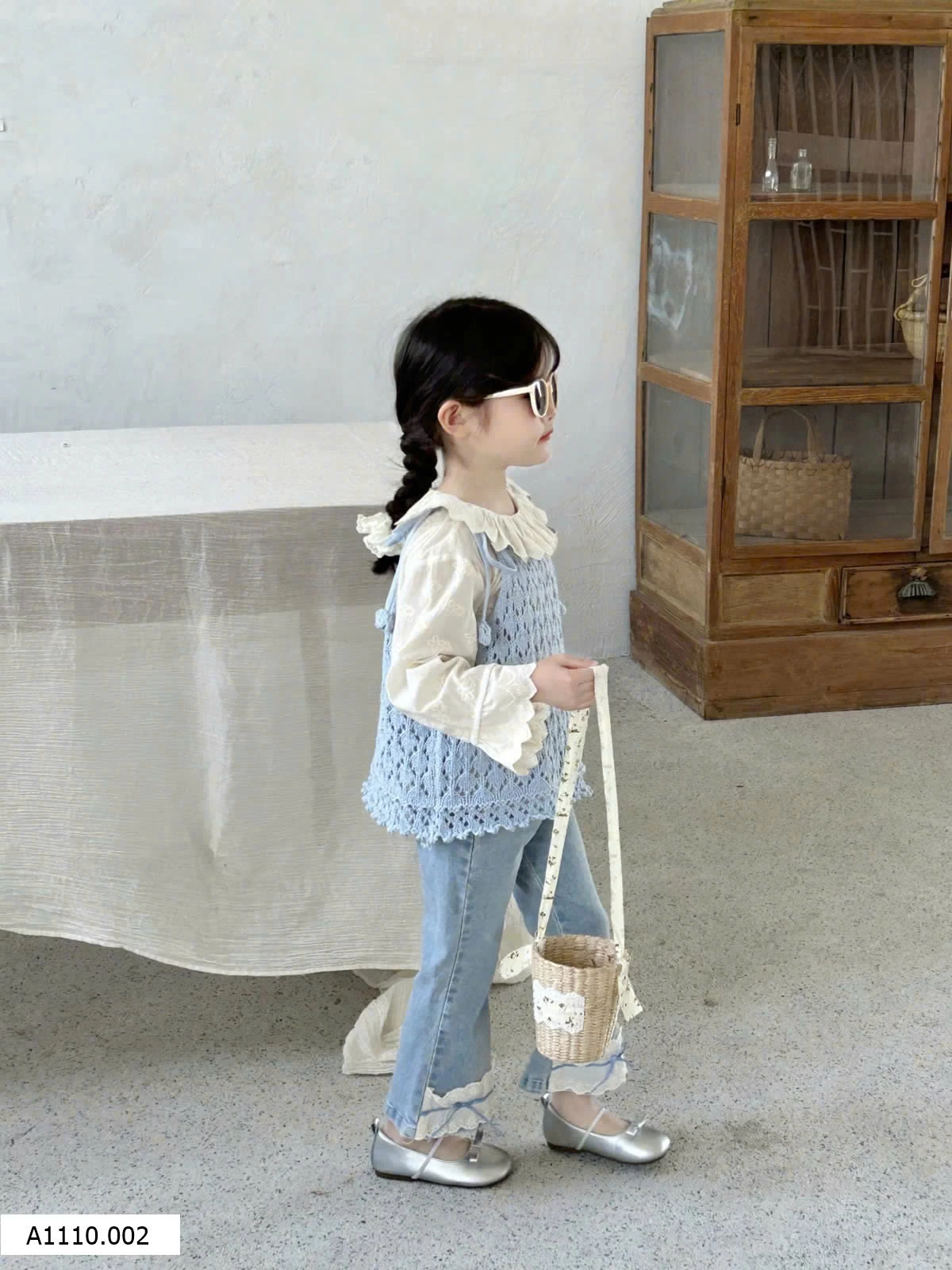 SET SƠ MI QUẦN JEANS LOE BÁNH BÈO   Giá sỉ GILE LEN: 136k  SƠ MI: 129k  QUẦN JEAN: 149k