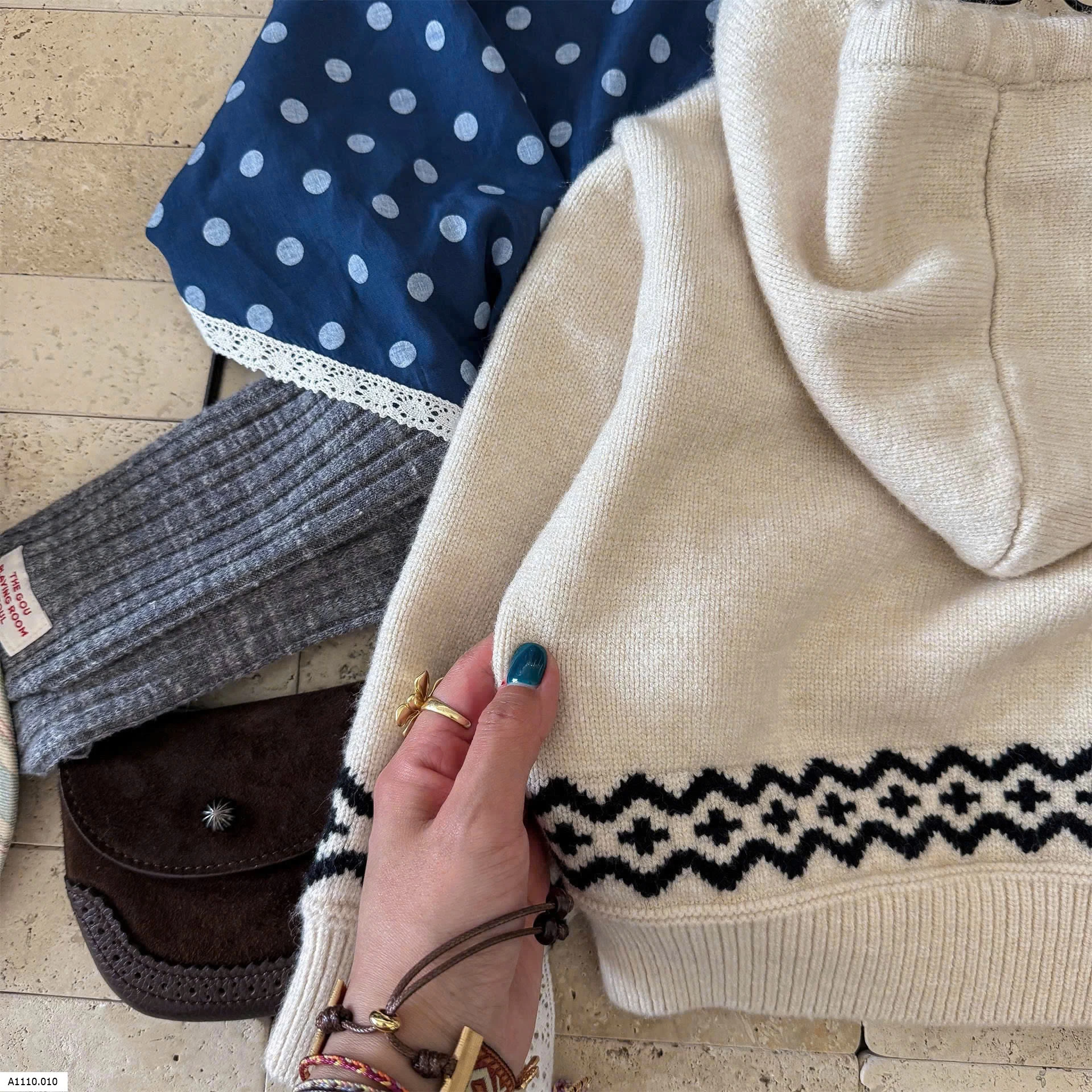 ÁO KHOÁC LEN CÓ MŨ ADBABY   Giá sỉ 285k