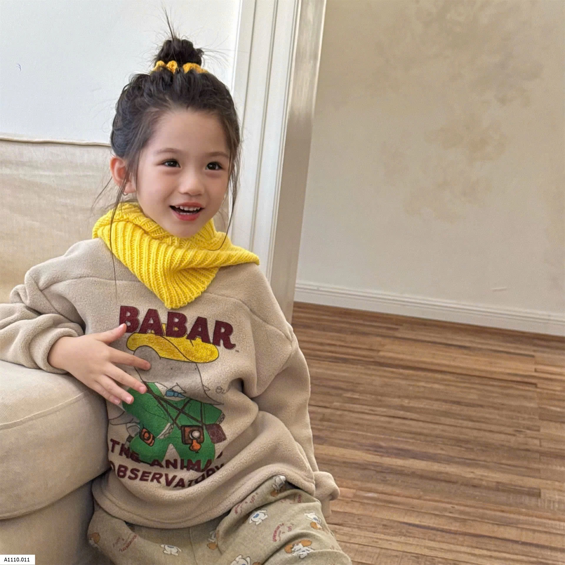 ÁO NỈ BÉ GÁI ADBABY   Giá sỉ 141k