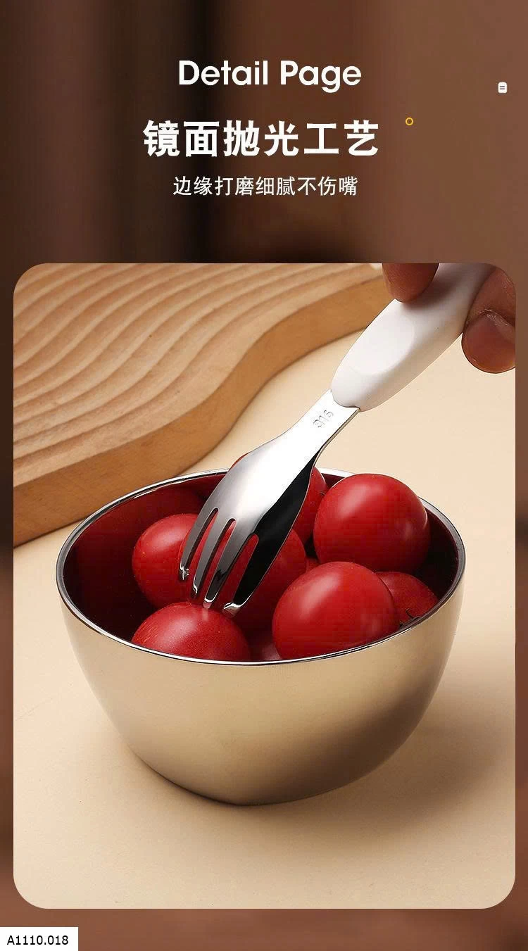 SET MUỖNG NĨA KÈM ĐŨA CHO BÉ   Giá sỉ 73k/ set 4c