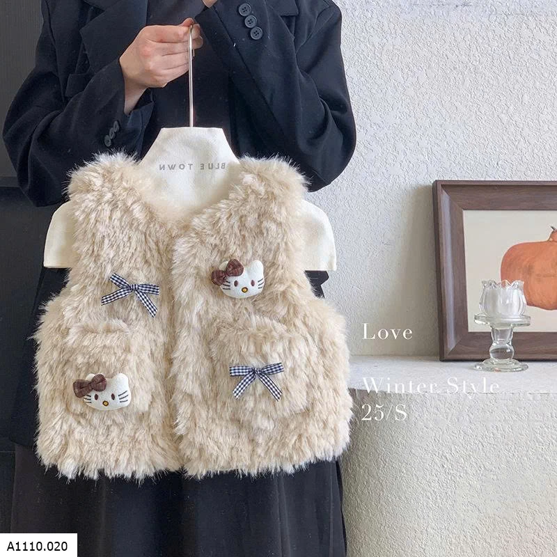 ÁO GILE LÔNG KITTY BG   Giá sỉ 180k