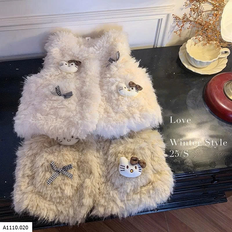 ÁO GILE LÔNG KITTY BG   Giá sỉ 180k