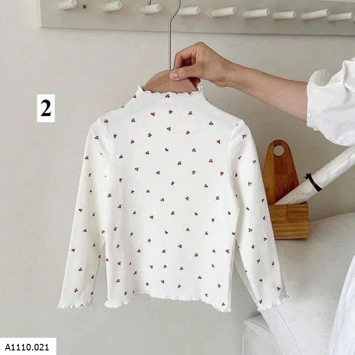 ÁO GIỮ NHIỆT CỔ CAO HỌA TIẾT    Giá sỉ 55k