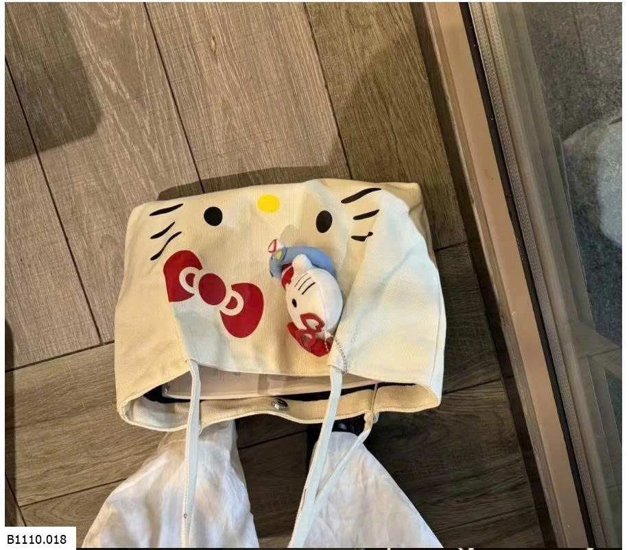 TÚI TOTE MÈO KITTY    Giá sỉ 51k