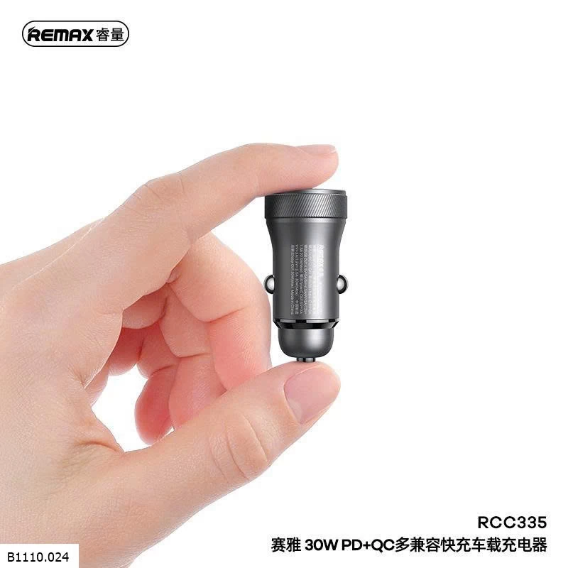 TẨU SẠC OTO REMAX RCC335  Giá sỉ 94k