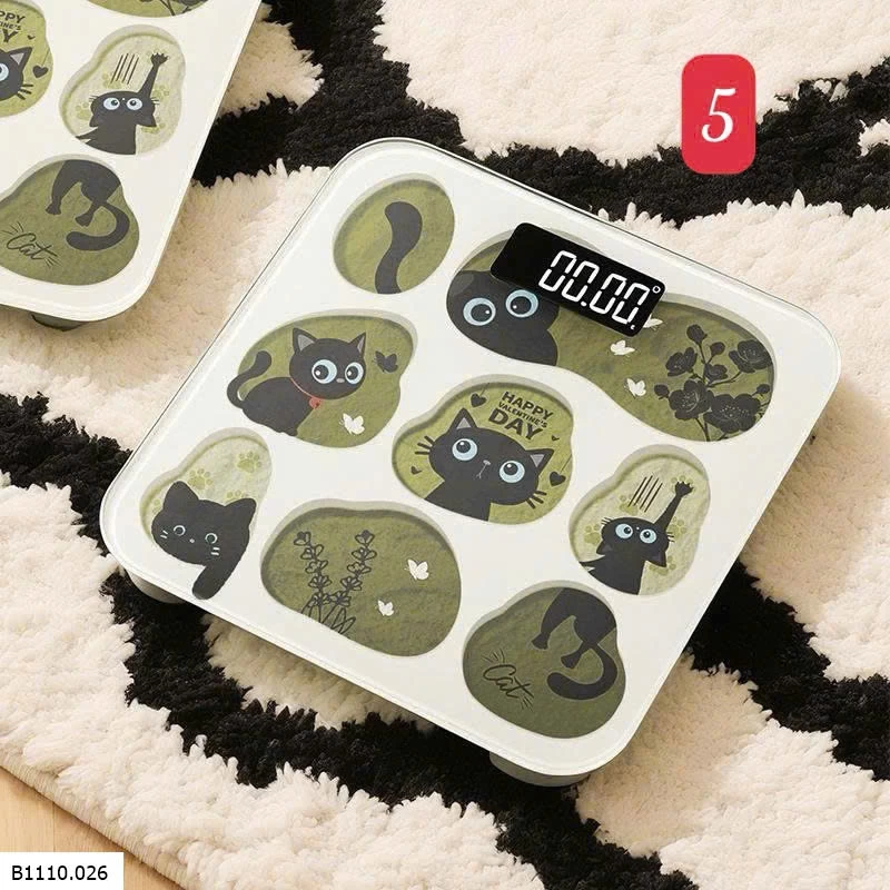 CÂN ĐIỆN TỬ HOẠ TIẾT   Giá sỉ 125k