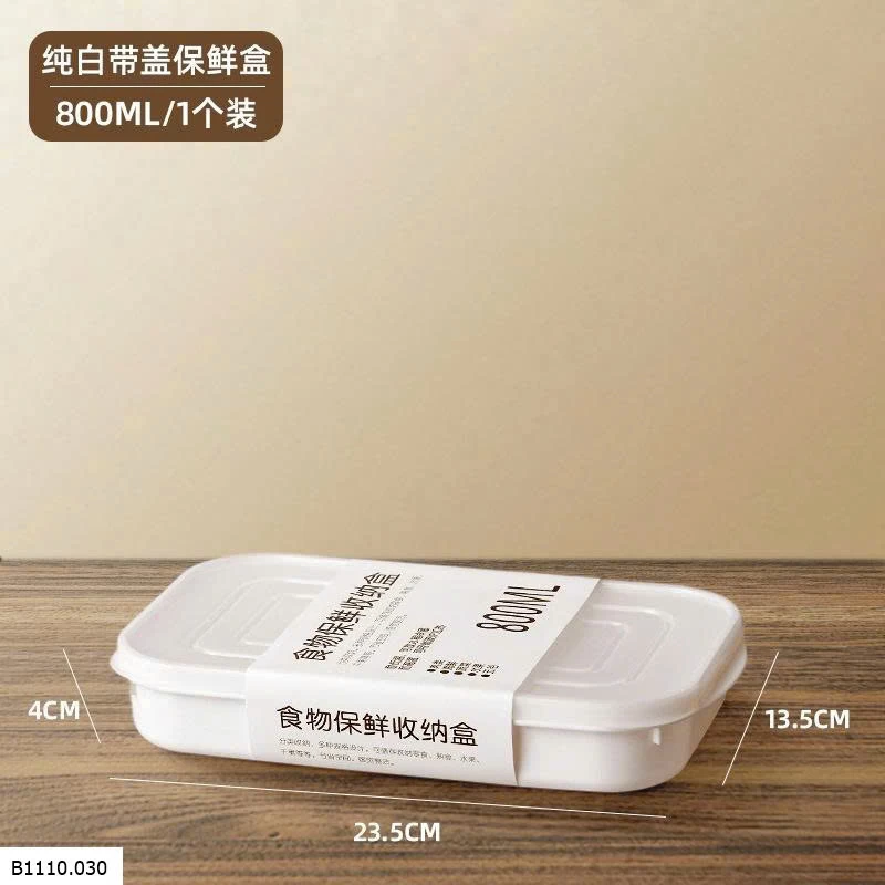 SET 6 HỘP BẢO QUẢN THỰC PHẨM    Giá sỉ 70k/ set 6c 800ml