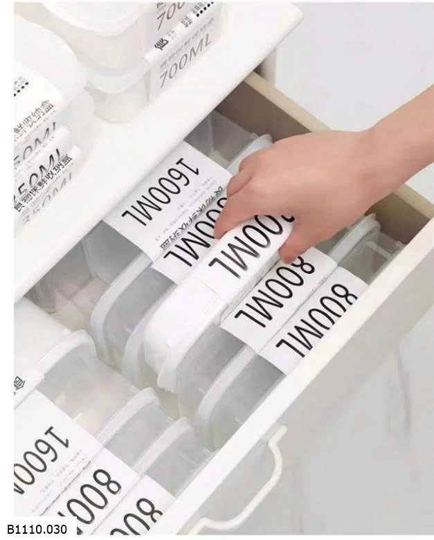 SET 6 HỘP BẢO QUẢN THỰC PHẨM    Giá sỉ 70k/ set 6c 800ml