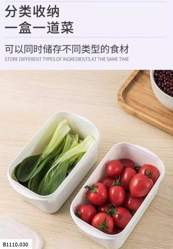 SET 6 HỘP BẢO QUẢN THỰC PHẨM    Giá sỉ 70k/ set 6c 800ml