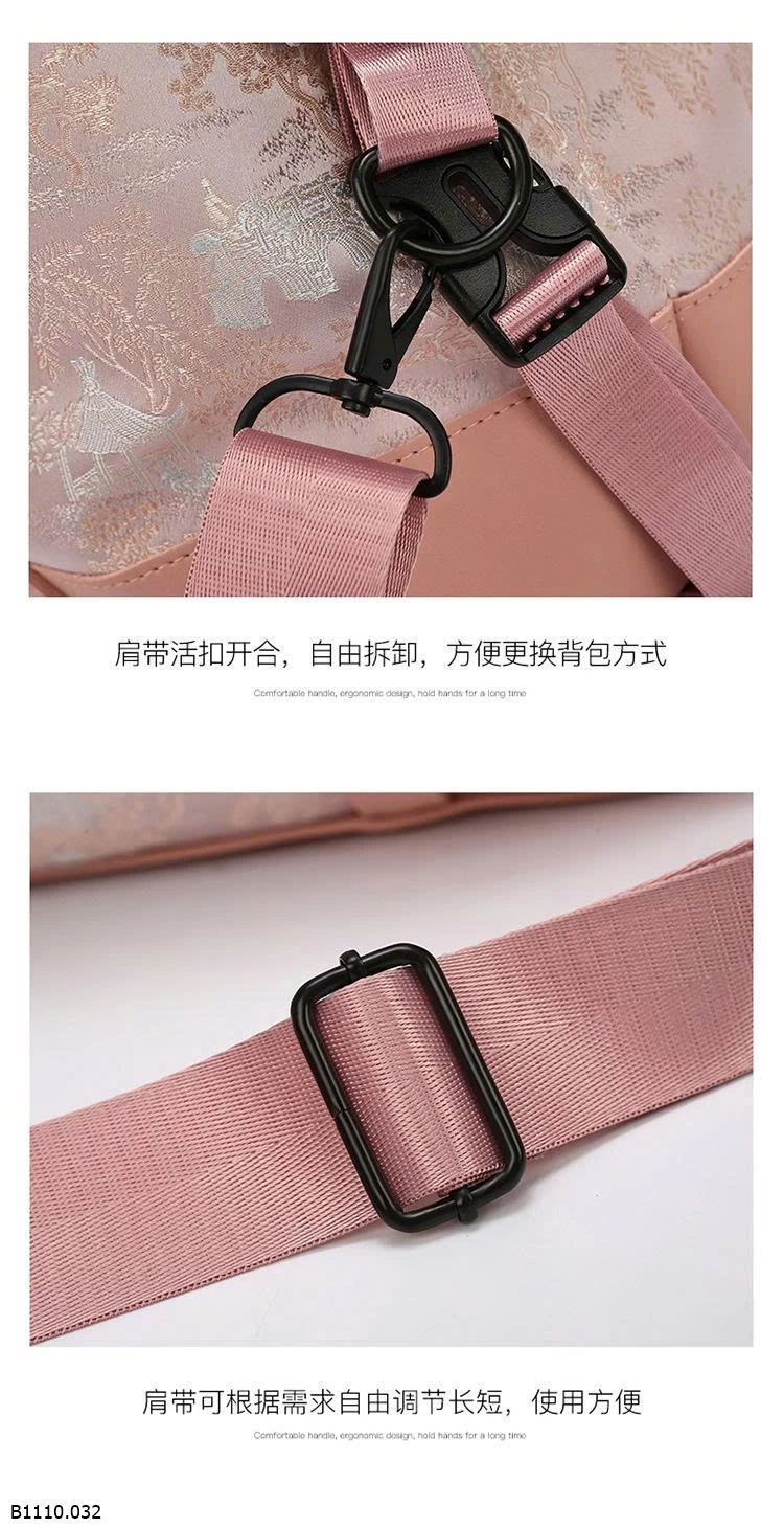 TÚI DU LỊCH HOẠ TIẾT   Giá sỉ 172k