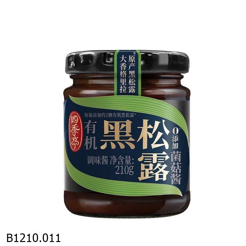 Nước sốt nấm hữu cơ vị nấm Truffle đen Hải Thiên   Giá sỉ 110ka