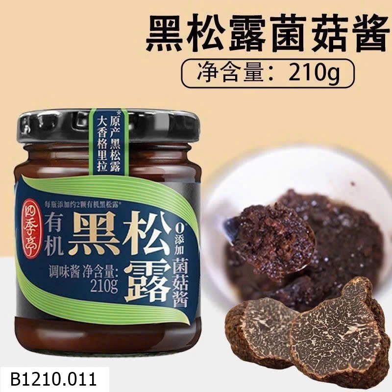 Nước sốt nấm hữu cơ vị nấm Truffle đen Hải Thiên   Giá sỉ 110ka