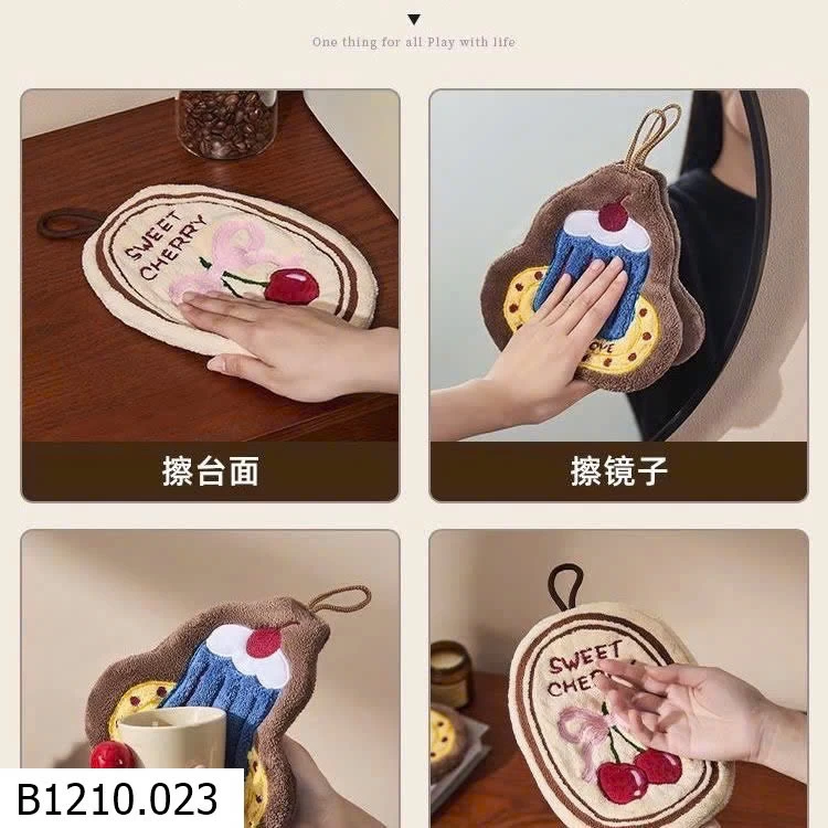 SET 2 KHĂN LAU TAY   Giá sỉ 50k/set 2 cái mix mẫu