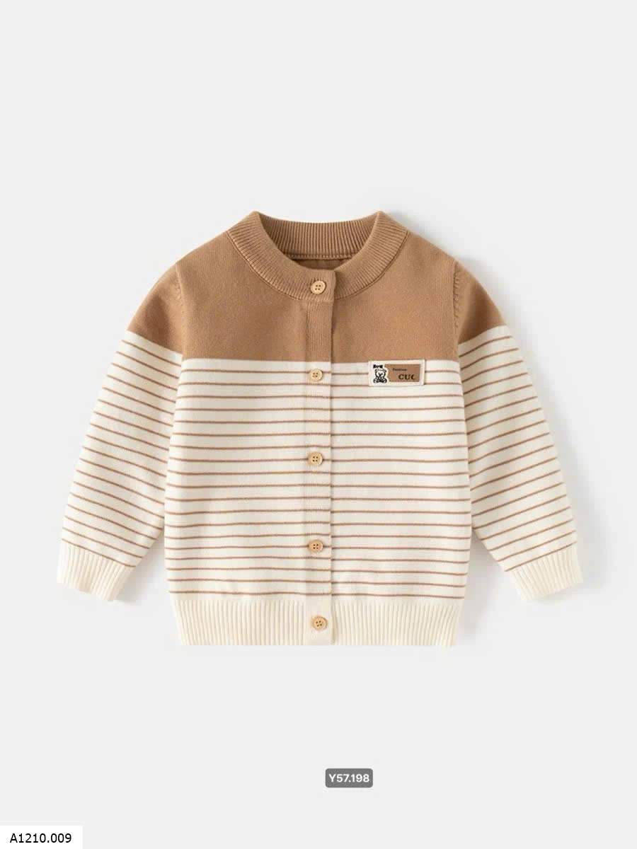 ÁO CARDIGAN LEN BÉ TRAI   Giá sỉ 115k