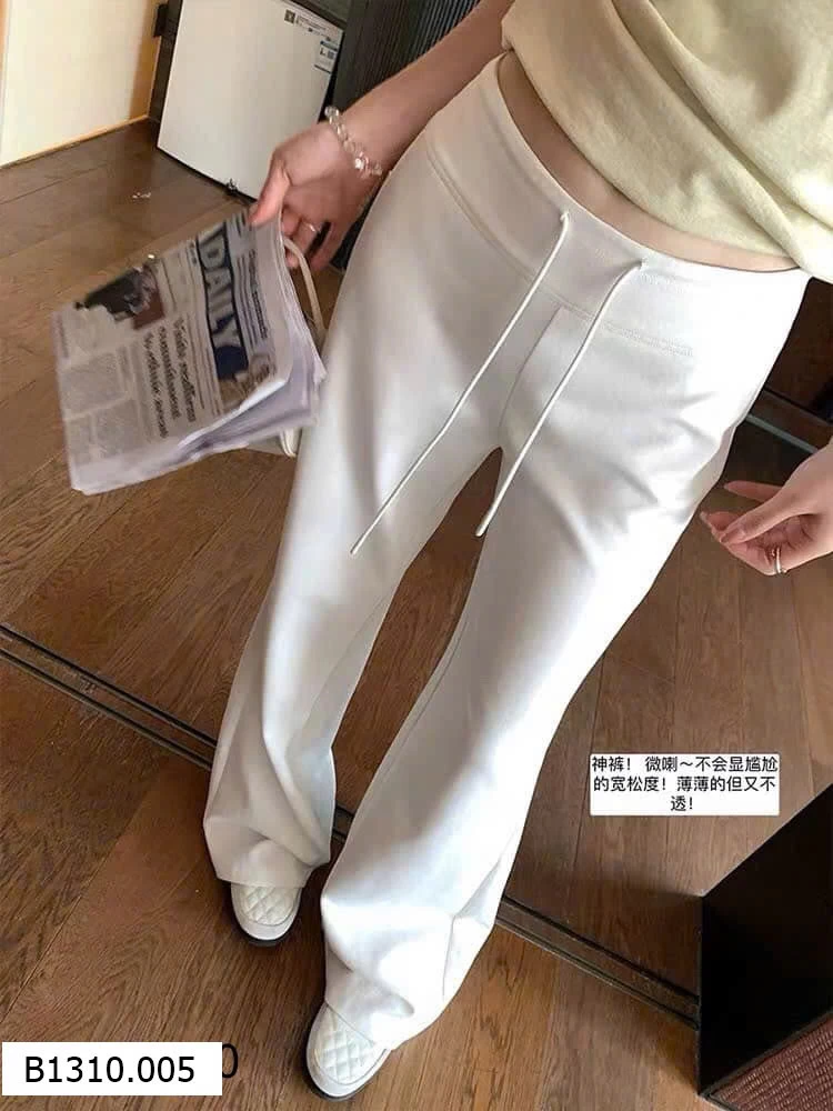 Quần suông cotton dây rút eo nhà Mosequeen  Giá sỉ 135k