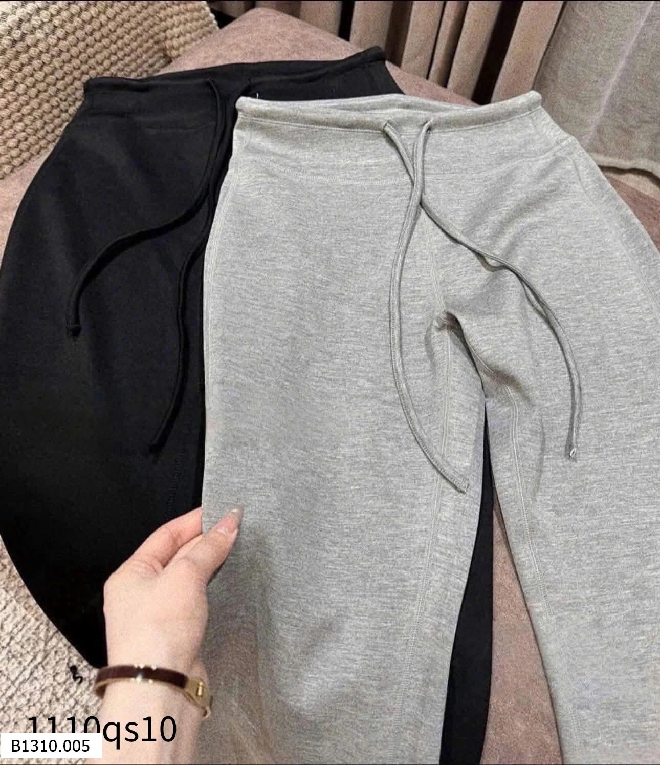 Quần suông cotton dây rút eo nhà Mosequeen  Giá sỉ 135k