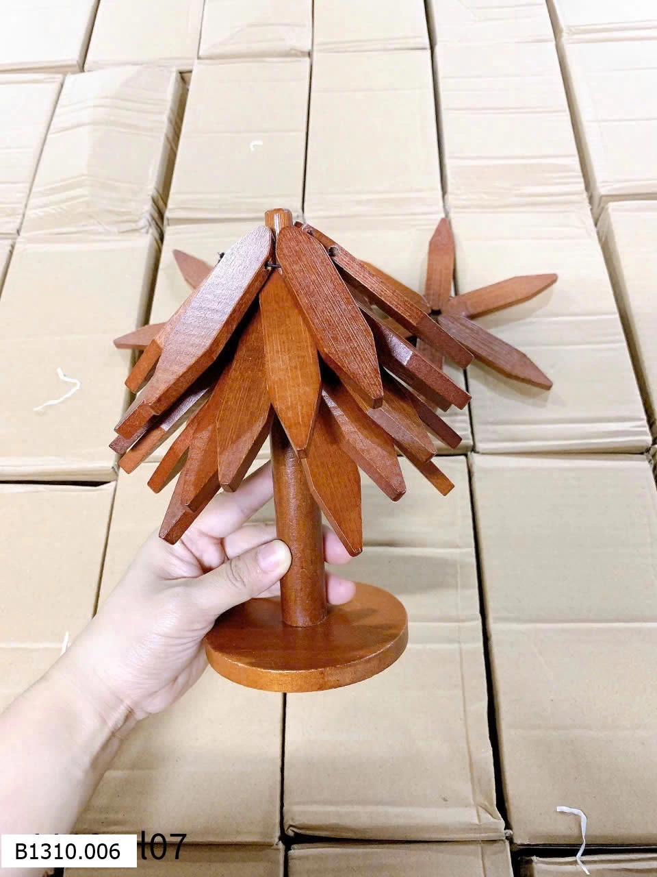 BỘ 5 MIẾNG LÓT BÁT ĐĨA NỒI CỐC CHÉN  BẰNG GỖ   Giá sỉ 55k