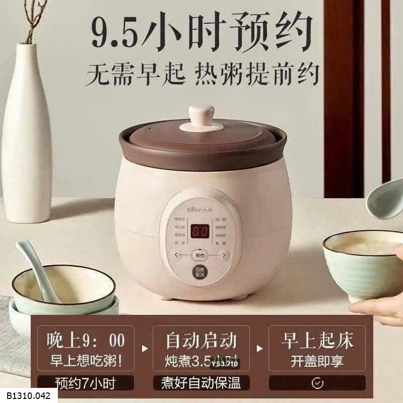 NỒI NẤU CHẬM BEAR THẾ HỆ MỚI  Giá sỉ 470k