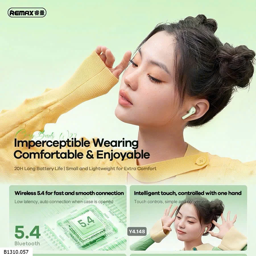 Tai nghe mẫu mới nhà Remax  Giá sỉ 160ka