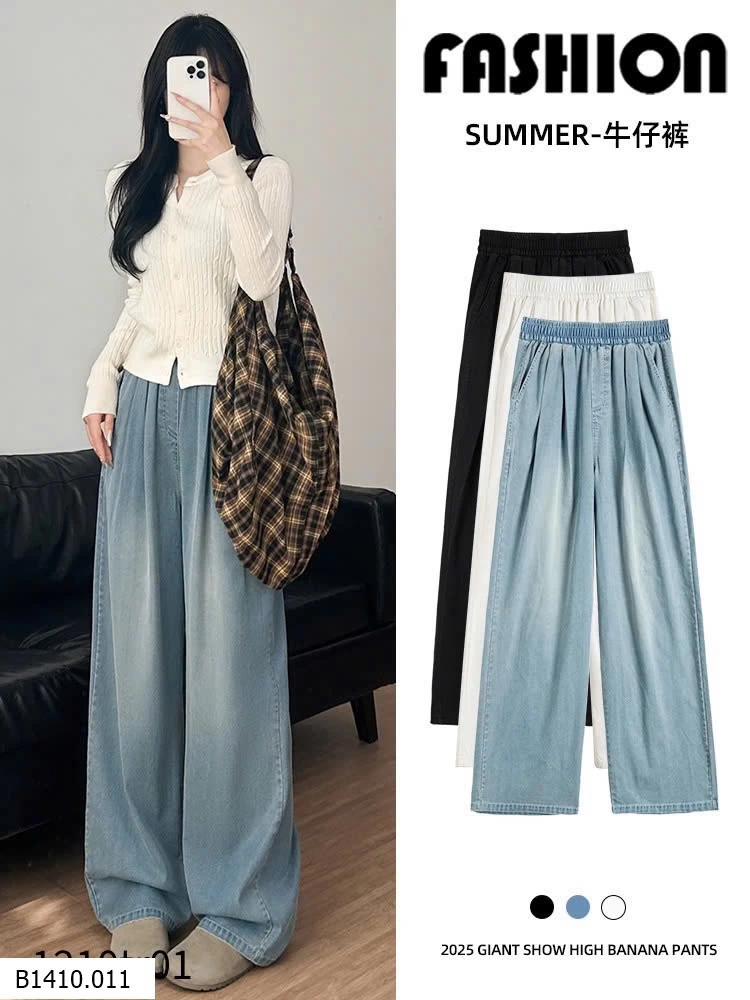 BST QUẦN JEAN TENCEL ỐNG RỘNG   Giá sỉ 160k