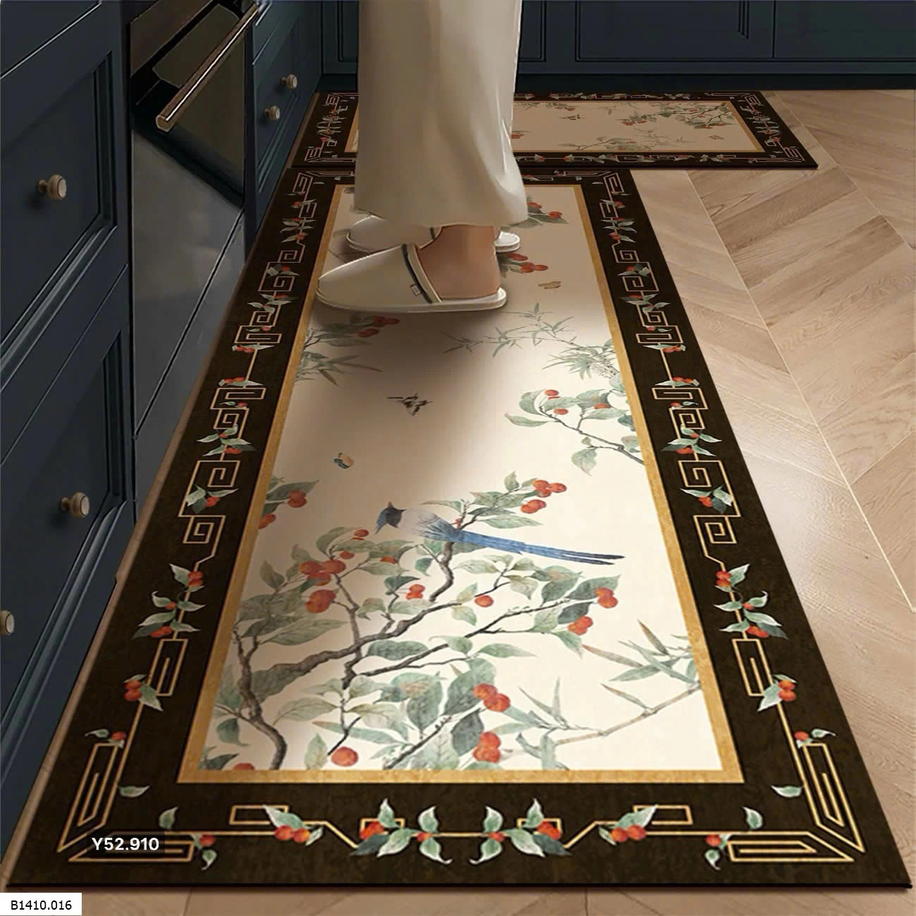 Thảm bếpp mẫu mới 2025  Giá sỉ 190k/set 2c Size 45x75cm + 45x120cm