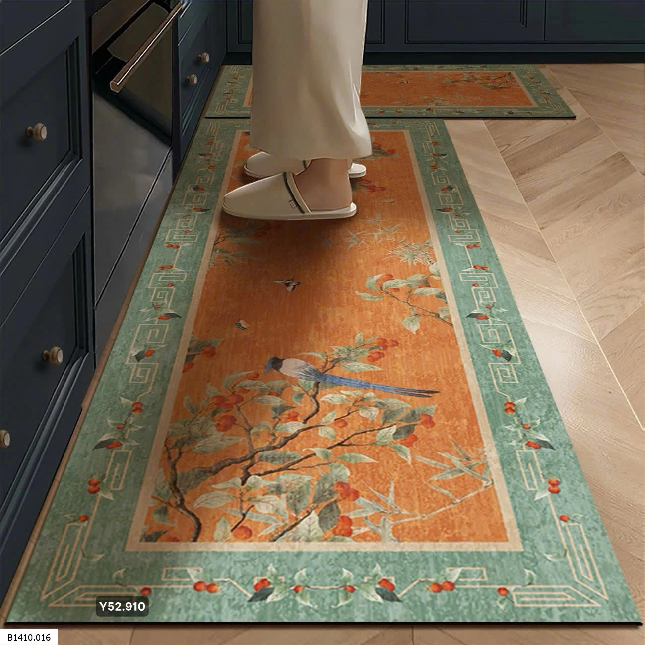 Thảm bếpp mẫu mới 2025  Giá sỉ 190k/set 2c Size 45x75cm + 45x120cm